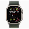 Ремешок для Apple Watch Ultra 49mm Trail Loop Titanium (S/M) - Green (Зеленый)