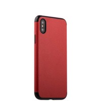 Силиконовая чехол-накладка J-case Jack Series для iPhone X - Красный
