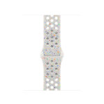 Спортивный ремешок для Apple Watch 42mm Nike Sport Band (S/M) - Чистый платинум (Pure Platinum)