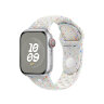 Спортивный ремешок для Apple Watch 42mm Nike Sport Band (S/M) - Чистый платинум (Pure Platinum)