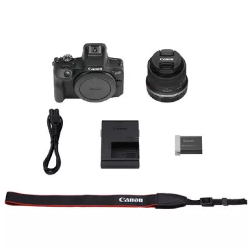 Canon EOS R100 Mirrorless Camera + RF-S 18-45mm F4.5-6.3 IS STM Lens