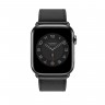 Ремешок Hermès Single Tour из кожи Swift 44mm для Apple Watch - Черный (Noir)