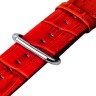 Ремешок кожаный iBacks с классической пряжкой для Apple Watch 42mm Красный