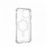 Защитный чехол Uag Plyo для iPhone 15 с MagSafe - Лед/белый (Ice/White)