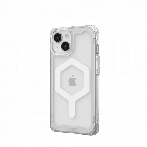 Защитный чехол Uag Plyo для iPhone 15 с MagSafe - Лед/белый (Ice/White)