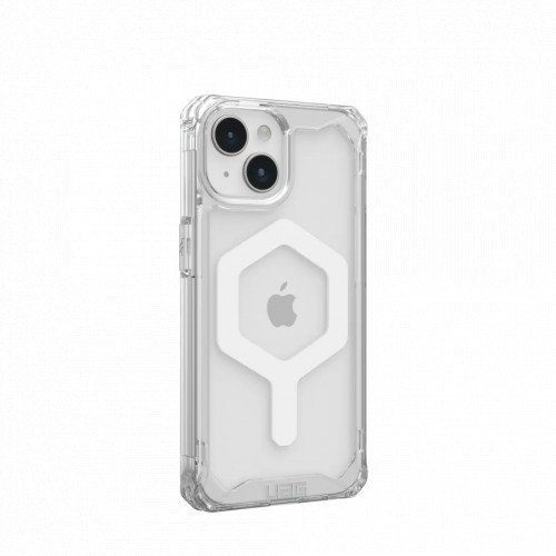 Защитный чехол Uag Plyo для iPhone 15 с MagSafe - Лед/белый (Ice/White)