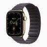 Apple Watch Series 12 46mm, Radiant Gold Titanium Case with Magnetic Link - Midnight