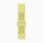 Спортивный ремешок для Apple Watch 42mm Nike Sport Band (S/M) - Желтый (Volt Splash)