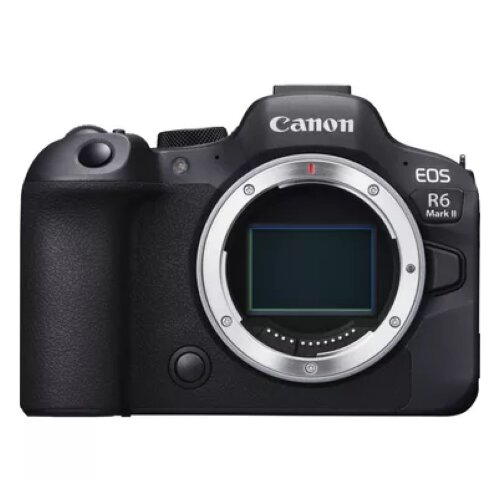 Canon EOS R6 Mark II Mirrorless Camera, Black + Backpack + SD Card + Spare Battery