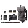 Canon EOS R6 Mark II Mirrorless Camera, Black + Backpack + SD Card + Spare Battery