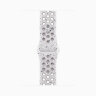 Apple Watch Series 11 42mm, Rose Gold Aluminum Case with Nike Sport Band - Veiled Grey
