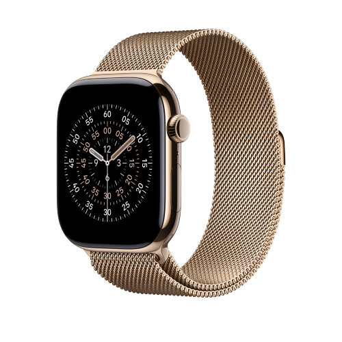 Apple Milanese Loop 46mm для Apple Watch (S/M) - Gold (Золотой)