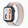 Apple Watch SE 3 40mm, Midnight Aluminum Case with Sport Loop - Pride Edition