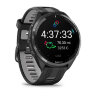 Умные часы Garmin Forerunner 965 47mm Carbon Gray DLC Titanium Bezel Black Case Black/Powder Gray Silicone Band