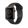 Apple Watch Edition Series 3 38mm Gray Ceramic Case with Gray/Black Sport Band