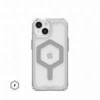 Защитный чехол Uag Plyo для iPhone 15 с MagSafe - Лед/серебро (Ice/Silver)