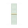 Apple Watch SE (2023) 44mm, Midnight Aluminum Case with Sport Loop - Soft Mint (Мятный)