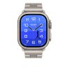 Титановый браслет Hermès Grand H Titane 49mm Gris Titane (M)