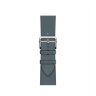 Ремешок Hermes для Apple Watch 42mm Single Tour — темно-синий (Bleu Tempête)