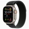 Ремешок для Apple Watch Ultra 49mm Trail Loop Titanium (S/M) - Black (Черный)