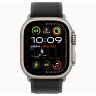 Ремешок для Apple Watch Ultra 49mm Trail Loop Titanium (S/M) - Black (Черный)