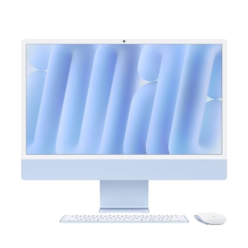 Apple iMac 24 inch (2024, M4, 16GB, 1TB SSD, 10-core GPU) Numeric Blue