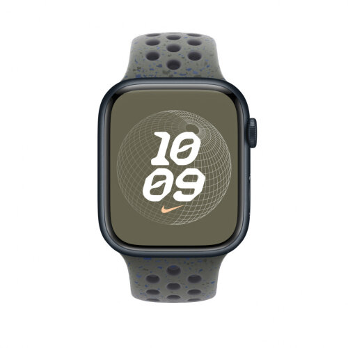 Спортивный ремешок для Apple Watch 46mm Nike Sport Band (M/L) - Карго хаки (Cargo Khaki)
