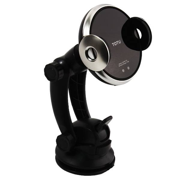 Qi TOTU 15W QC Induction Wireless Charger Car Mount CACW 037 iPhone Apple Watch
