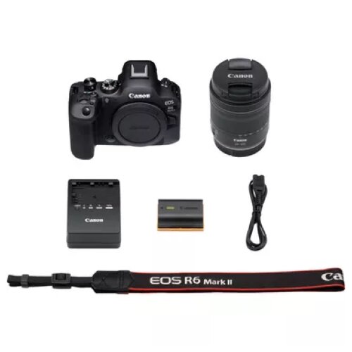 Canon EOS R6 Mark II Mirrorless Camera + RF 24-105mm F4-7.1 IS STM Lens