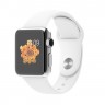 Apple Watch 38mm with Sport Band White / Белый MJ302