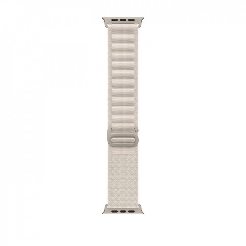 Apple Watch Ultra 49 мм, титановые, белый альпийский ремешок (L)