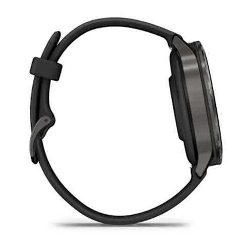 Умные часы Garmin Venu 4 41mm, Slate, Black Silicone Band