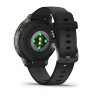 Умные часы Garmin Venu 4 41mm, Slate, Black Silicone Band