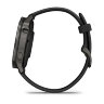 Умные часы Garmin Venu 4 41mm, Slate, Black Silicone Band