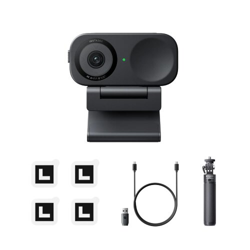 Веб-камера Insta360 Link 2C Black Tripod Bundle