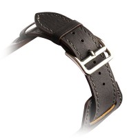 Кожаный ремешок COTEetCI W10 FASHION BAND для Apple Watch 42мм - Графитовый
