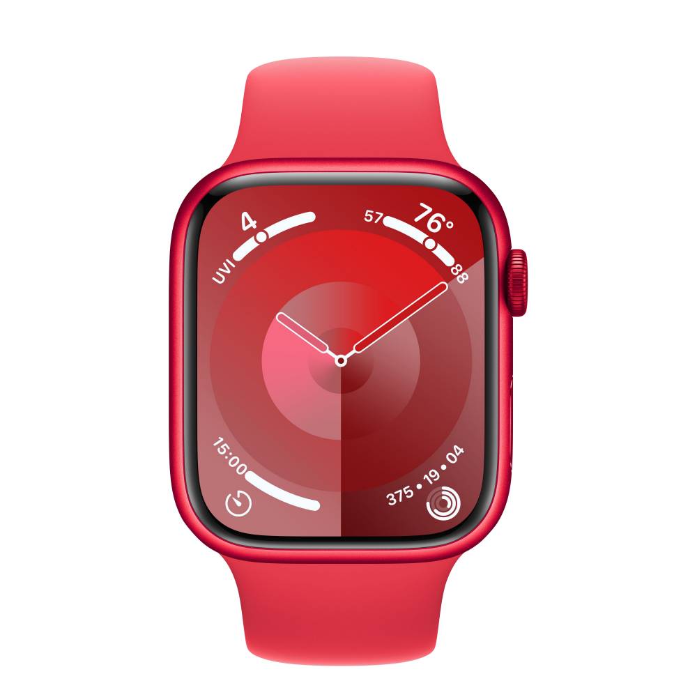 Red iphone watch 2025