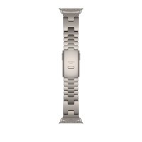 Титановый браслет Hermès Grand H Titane 49mm Gris Titane (L)