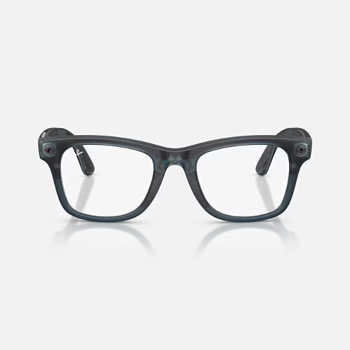 Ray-Ban Meta Gen 3 Wayfarer Transitions (океанско-синий матовый /  серый фотохром)