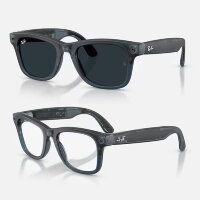 Ray-Ban Meta Gen 3 Wayfarer Transitions (океанско-синий матовый /  серый фотохром)