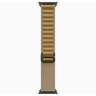 Apple Watch Ultra 2 49mm Black Titanium Case with Tan Alpine Loop (Large)