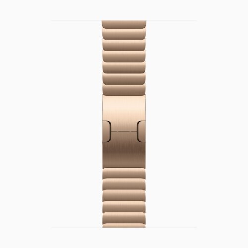 Apple Watch Series 10 42mm Gold Titanium Case with Gold Link Bracelet