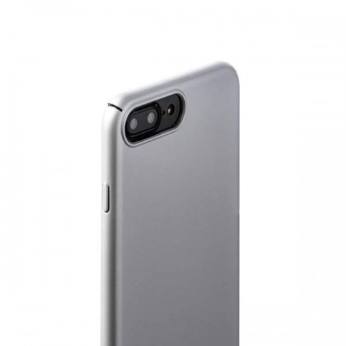 Пластиковая чехол-накладка Deppa Air для iPhone 8 Plus и 7 Plus - Серебристый