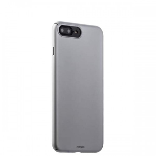 Пластиковая чехол-накладка Deppa Air для iPhone 8 Plus и 7 Plus - Серебристый