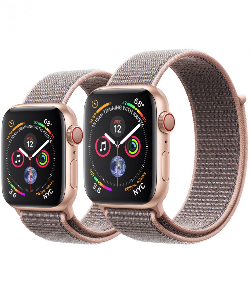 Iphone watch 4 gold hot sale