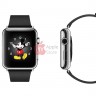 Apple Watch 38mm / Классический кожаный ремешок черный