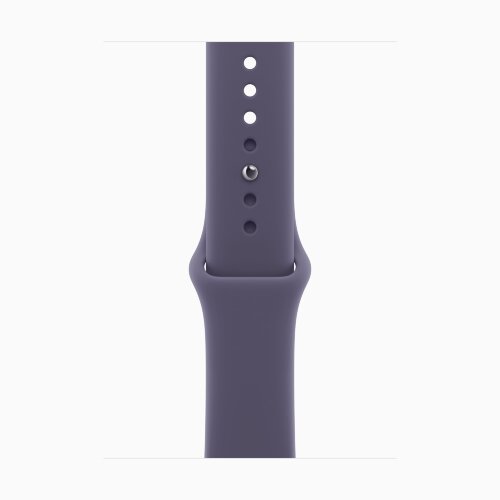 Apple Watch Series 11 42mm, Gold Titanium Case with Sport Band - Purple Fog