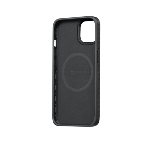 Чехол PITAKA MagEZ Case Pro 3 для iPhone 14 с MagSafe - 1500D черный/серый (твил)