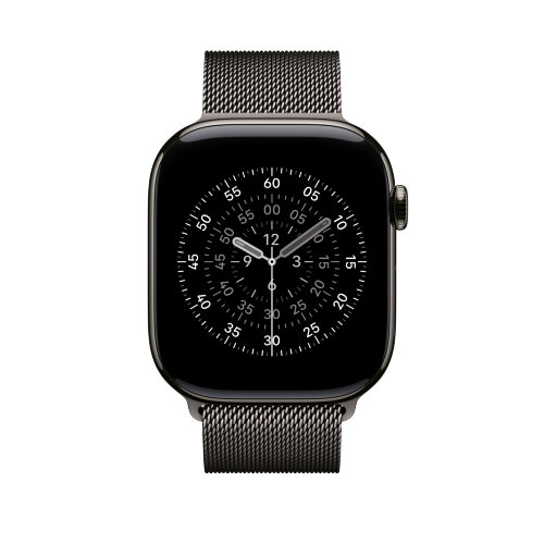 Apple Milanese Loop 46mm для Apple Watch (S/M) - Slate (Черный)