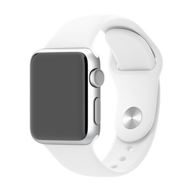 Ремешок спортивный для Apple Watch 38mm белый